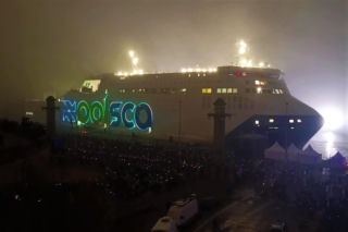 Jantar Unity rozbłysł światłami! Widowiskowy pokaz multimedialny na Wałach Chrobrego