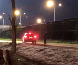 M jak miłość na planie: nissan Rafała i tajemnicza postać (kaskader)