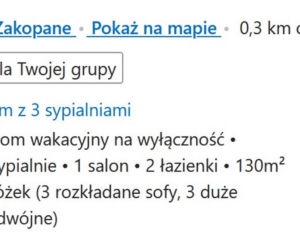 Domki Zakopane