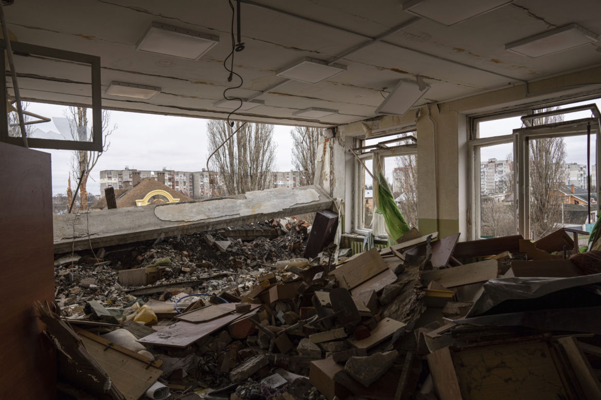 Ukraina. Wojenne zniszczenia