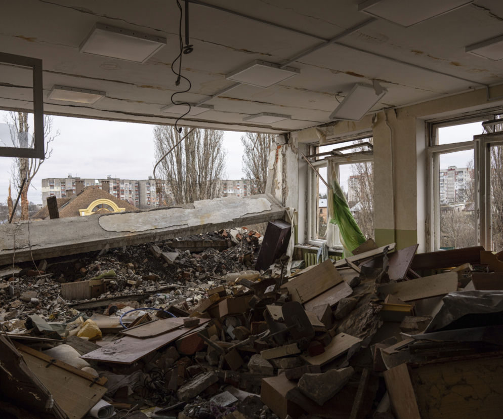 Ukraina. Wojenne zniszczenia