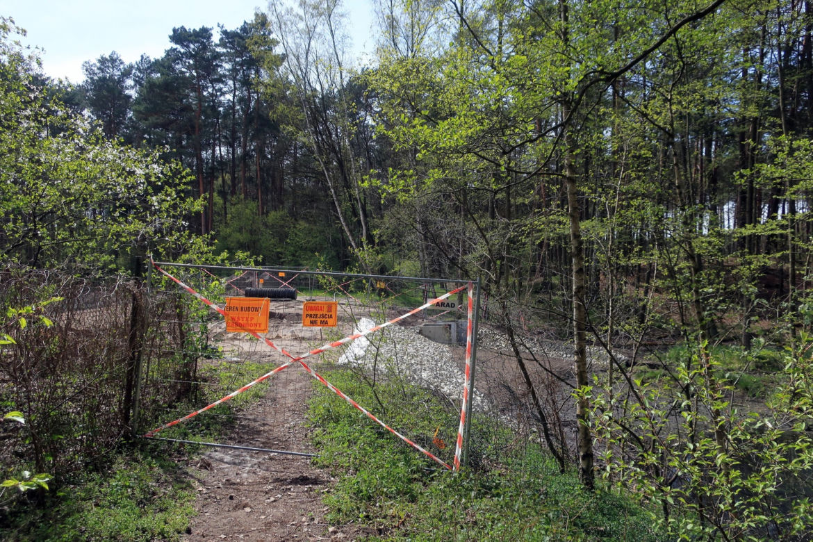 Budowa kąpieliska w Ochli