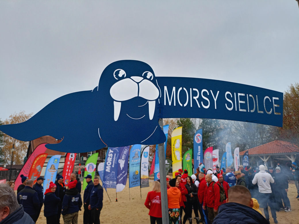 Sezon morsowania na Mazowszu rozpoczęła rozgrzewka na terenie Stanicy nad siedleckim zalewem