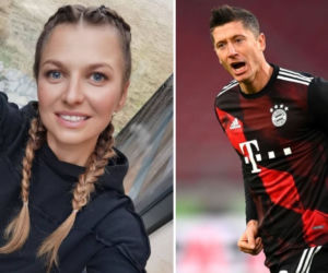 Anna i Robert Lewandowscy