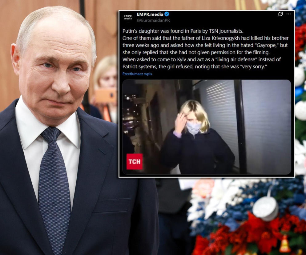 Znaleźli w Paryżu tajną córkę Putina?