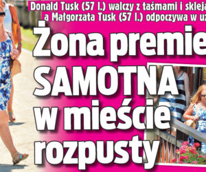 Żona premiera samotna w mieście rozpusty