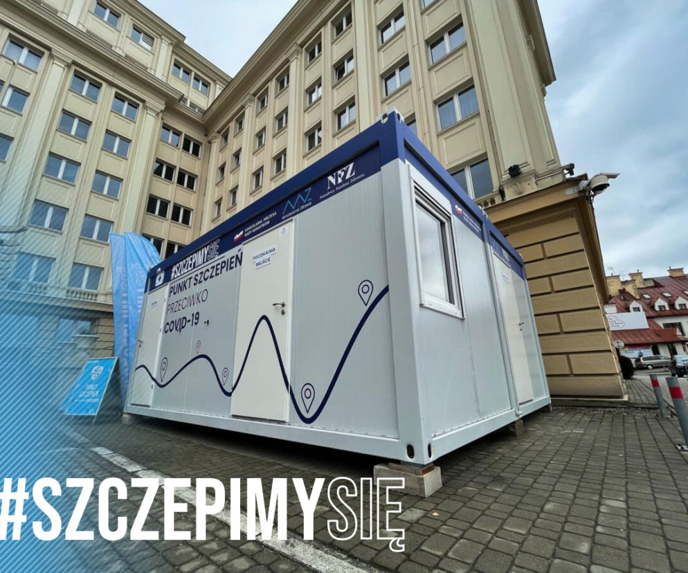  W weekend zaszczepisz się w Rzeszowie bez zapisów. Mobilny Punkt Szczepień znów otwarty