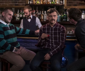 W rytmie serca 6 sezon odc. 67. Szarek (Dariusz Toczek), Sebastian Skory (Arkadiusz Smoleński), Dorian Raczyński (Paweł Popek Mikołajuw)