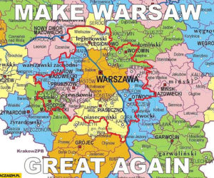 Internauci śmieją się z pomysłu powiększenia Warszawy