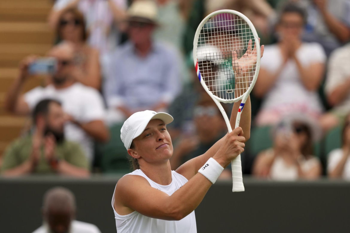 Iga Świątek Wimbledon 2025