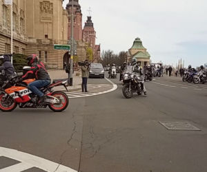 Moto Zające i Kurczaki niosą pomoc na Wielkanoc. Dziesiątki motocyklistów na ulicach Szczecina