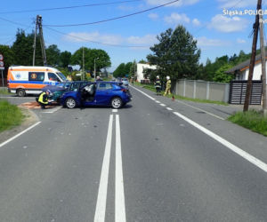 Śląskie: Groźny wypadek w Gaszowicach. Ranne zostało 2,5-letnie dziecko! [ZDJĘCIA]