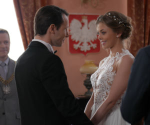 Pierwsza miłość. Jowita (Joanna Opozda) Radek (Mateusz Banasiuk)