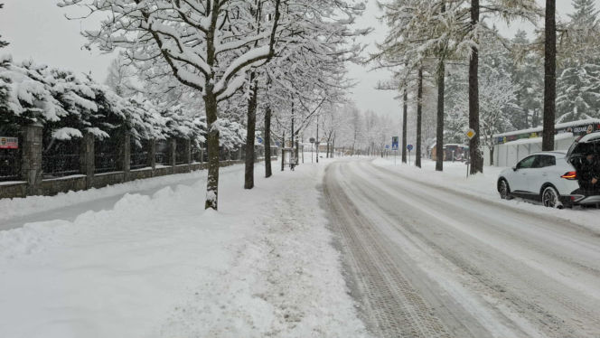 Atak zimy w Zakopanem