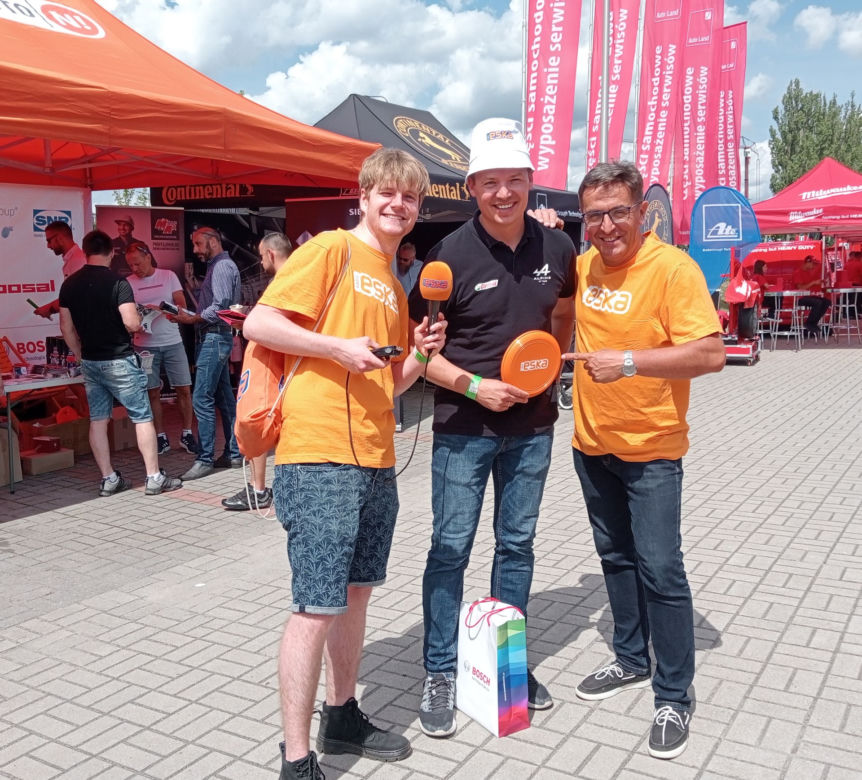 Eska Summer City Olsztyn. Wizyta w Auto Land