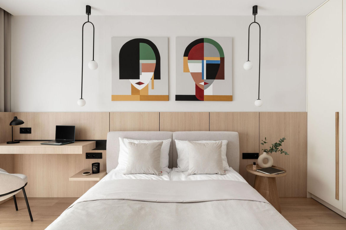 Apartament w stylu japandi