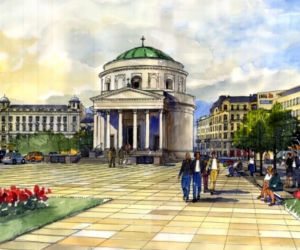 Planowane przez władze Warszawy rewitalizacje ulic i placów - Plac Trzech Krzyży