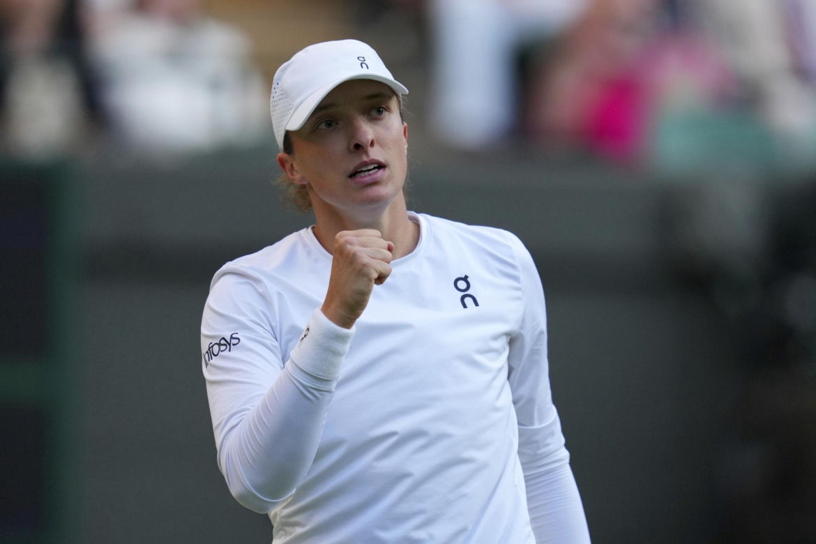 Iga Świątek Wimbledon 2025