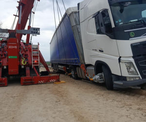 Trudna akcja strażaków z woj. lubelskiego