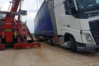 Trudna akcja strażaków z woj. lubelskiego