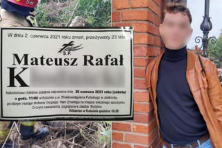 Pogrzeb Mateusza K. z Warszawy. Jego poszukiwaniami żyła cała Polska. Rozkładające się ciało wyłowiono z Wisły [ZDJĘCIA] 