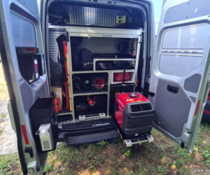 Specjalistyczny radiowóz Volkswagen Crafter