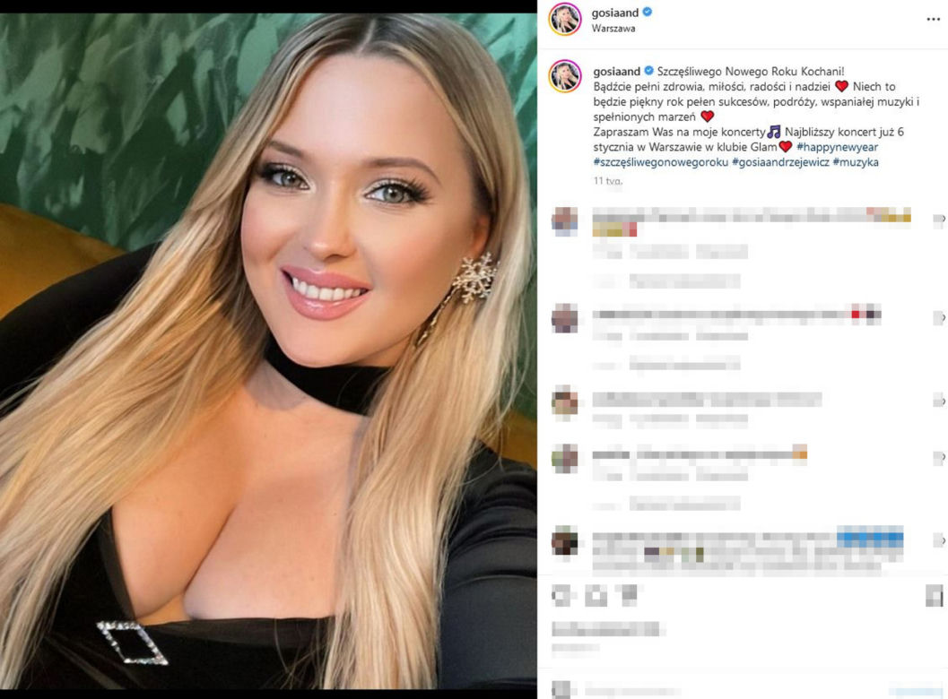 Gosia Andrzejewicz wraca