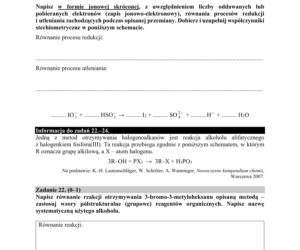 ARKUSZE CKE - Matura chemia - poziom podstawowy i rozszerzony 2019