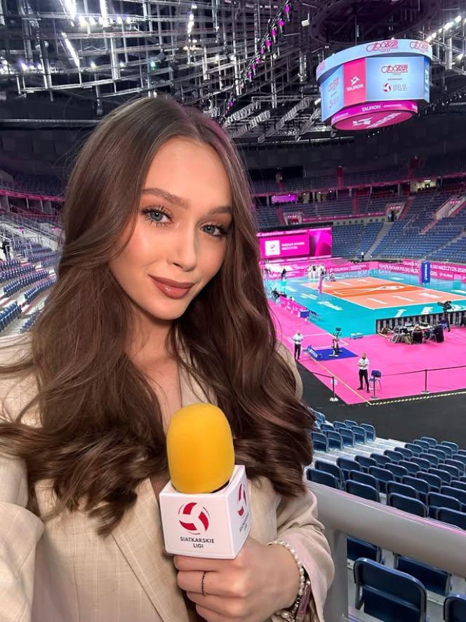 Aleksandra Klepaczka, miss Polski i nowa dziennikarka Canal+