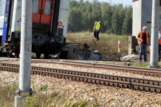 Wstrząsające zdjęcia z katastrofy kolejowej na Mazowszu