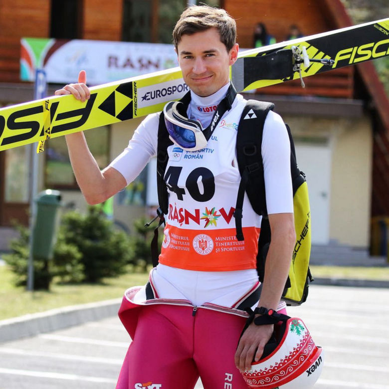 Kamil Stoch w letniej odsłonie