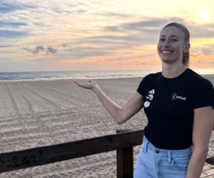 Natalia Bukowiecka i spółka w wodzie