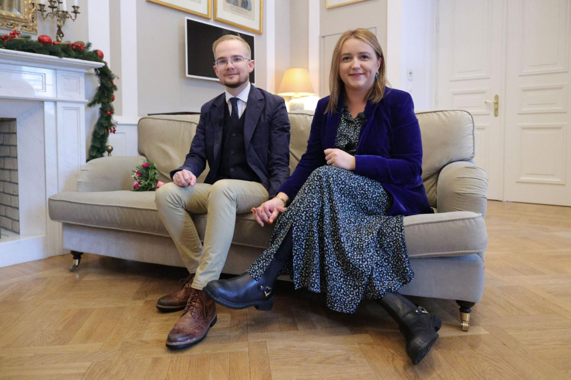 Olga Semeniuk i Piotr Patkowski