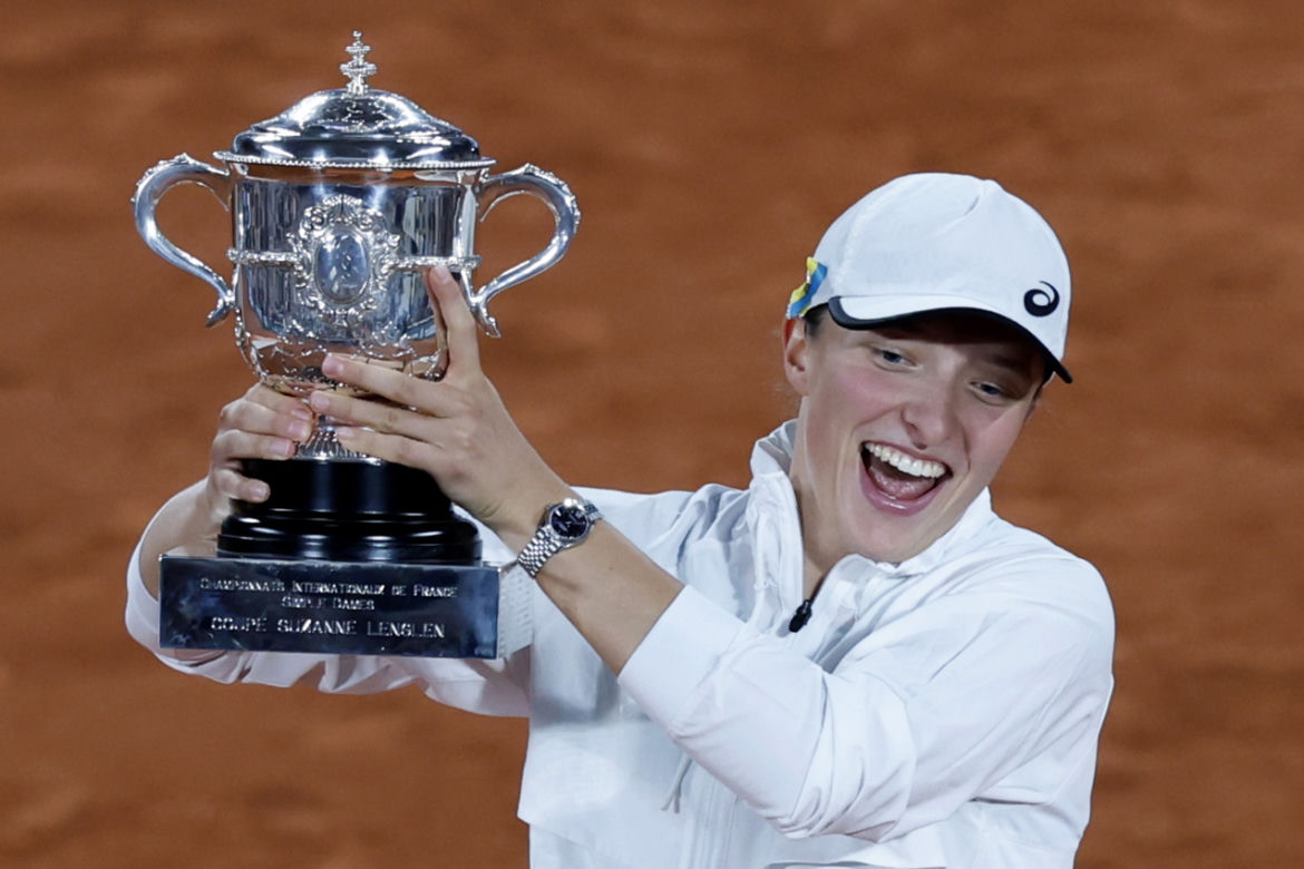 Iga Świątek mistrzynią Roland Garros