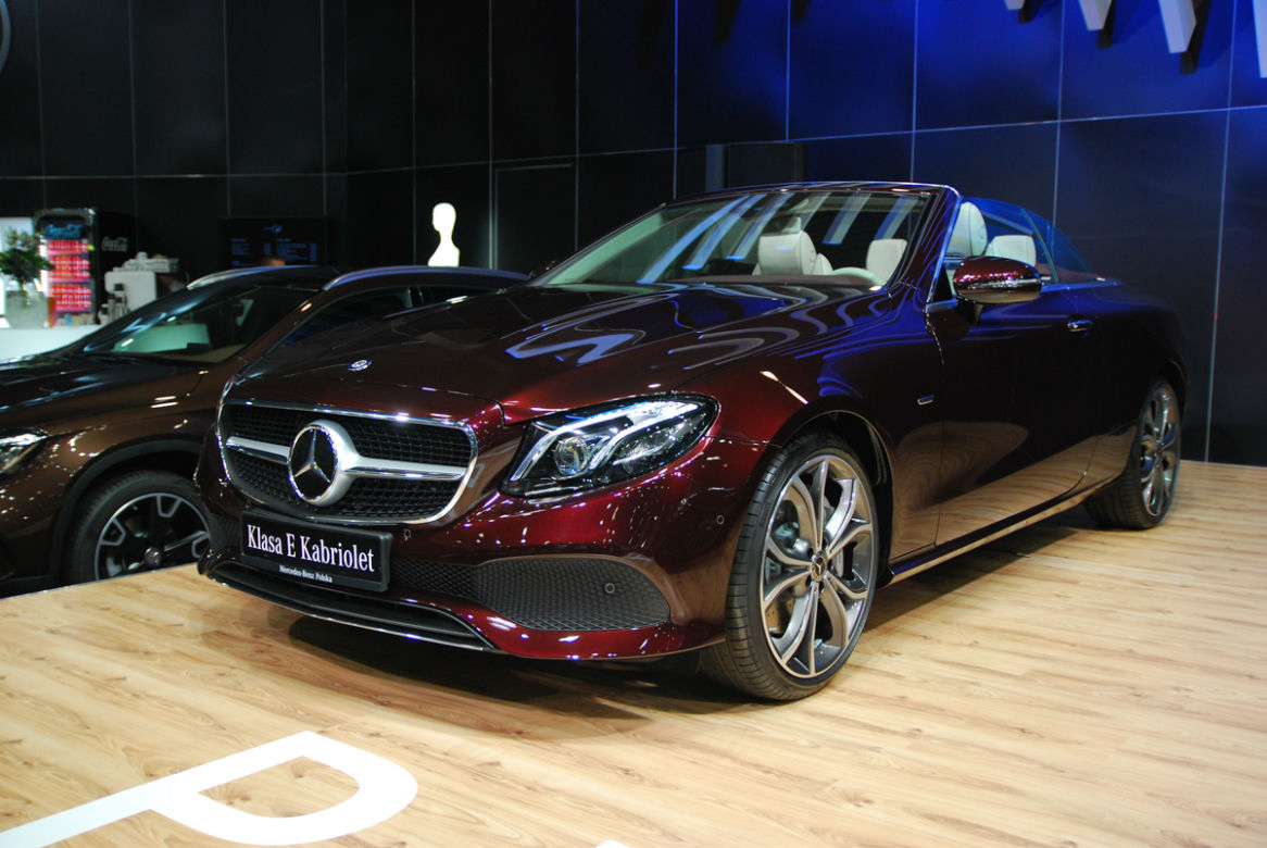 Stoisko Mercedesa - Targi Poznań Motor Show 2017