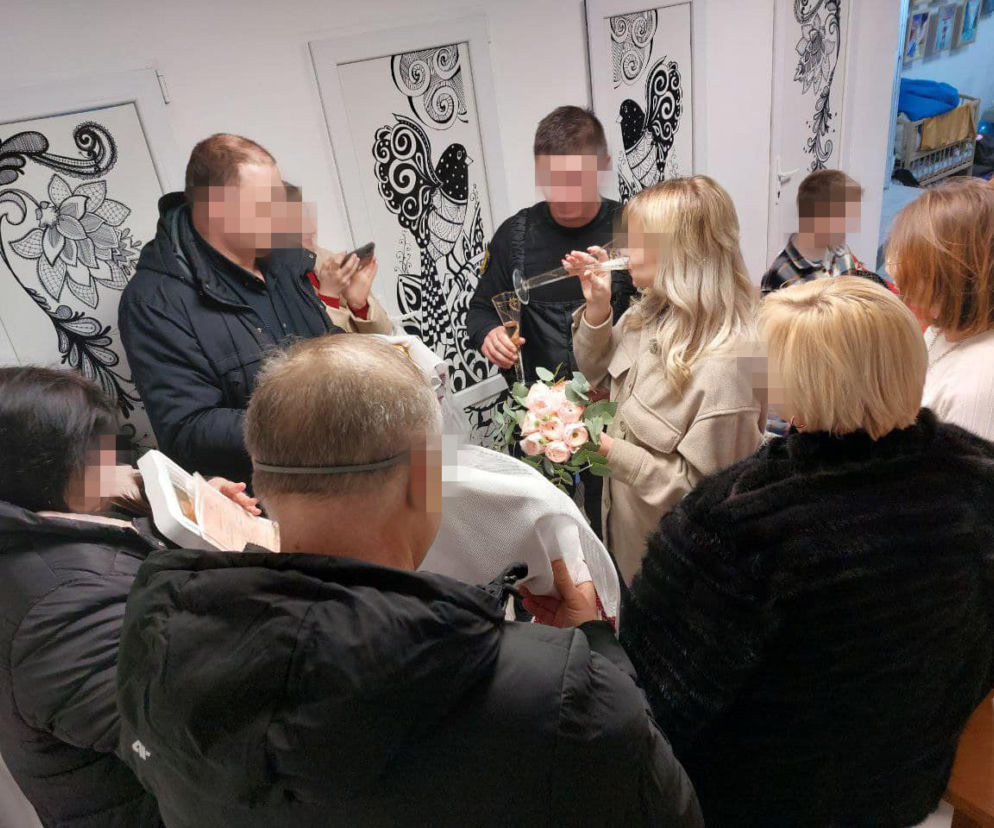 Ślub w trakcie inwazji