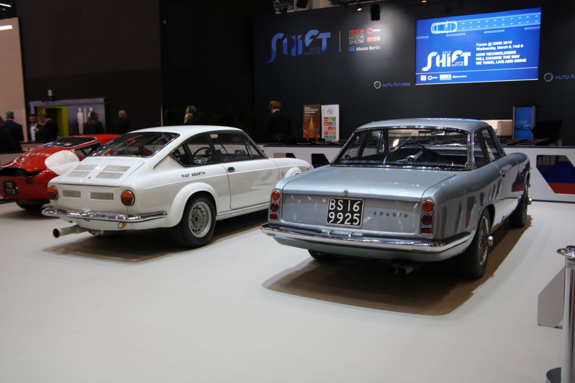 Historyczne modele Abarth - Genewa 2019