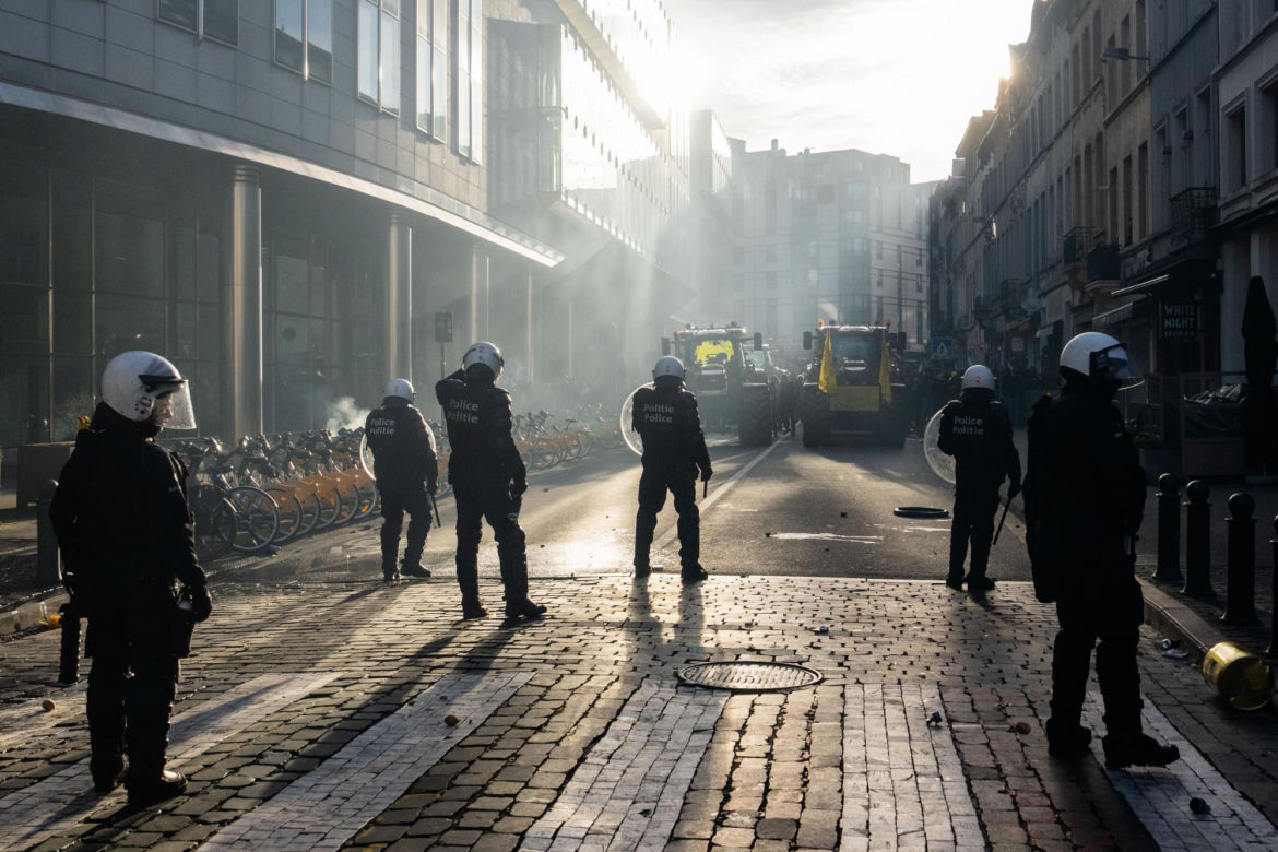 Protesty rolników w Europie