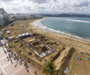 Szopka bożonarodzeniowa zrobiona z… piasku. Atrakcja przyciąga tłumy