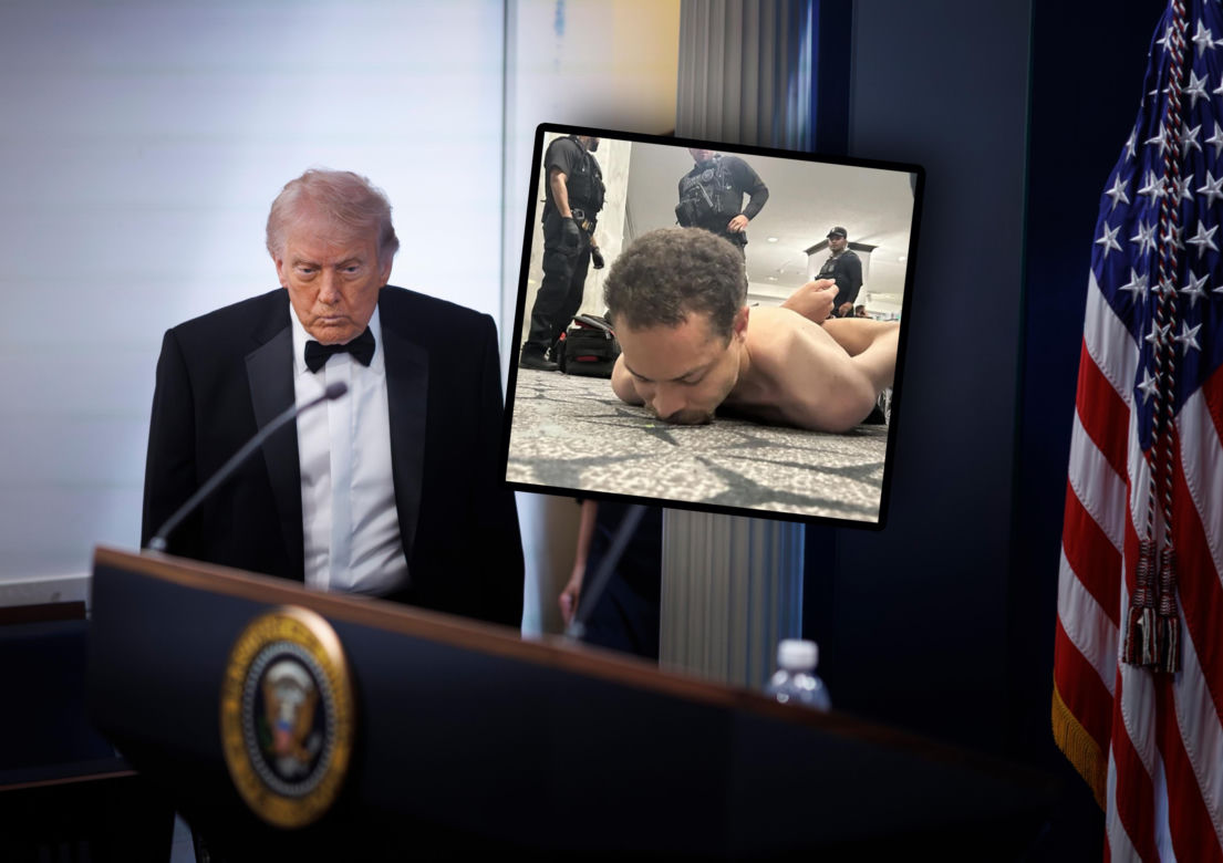 Strzały na kolacji z udziałem Donalda Trumpa