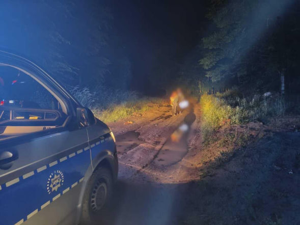 Zgubili się w lesie, gdy ujrzeli ślady niedźwiedzia. Wielka akcja w Bieszczadach