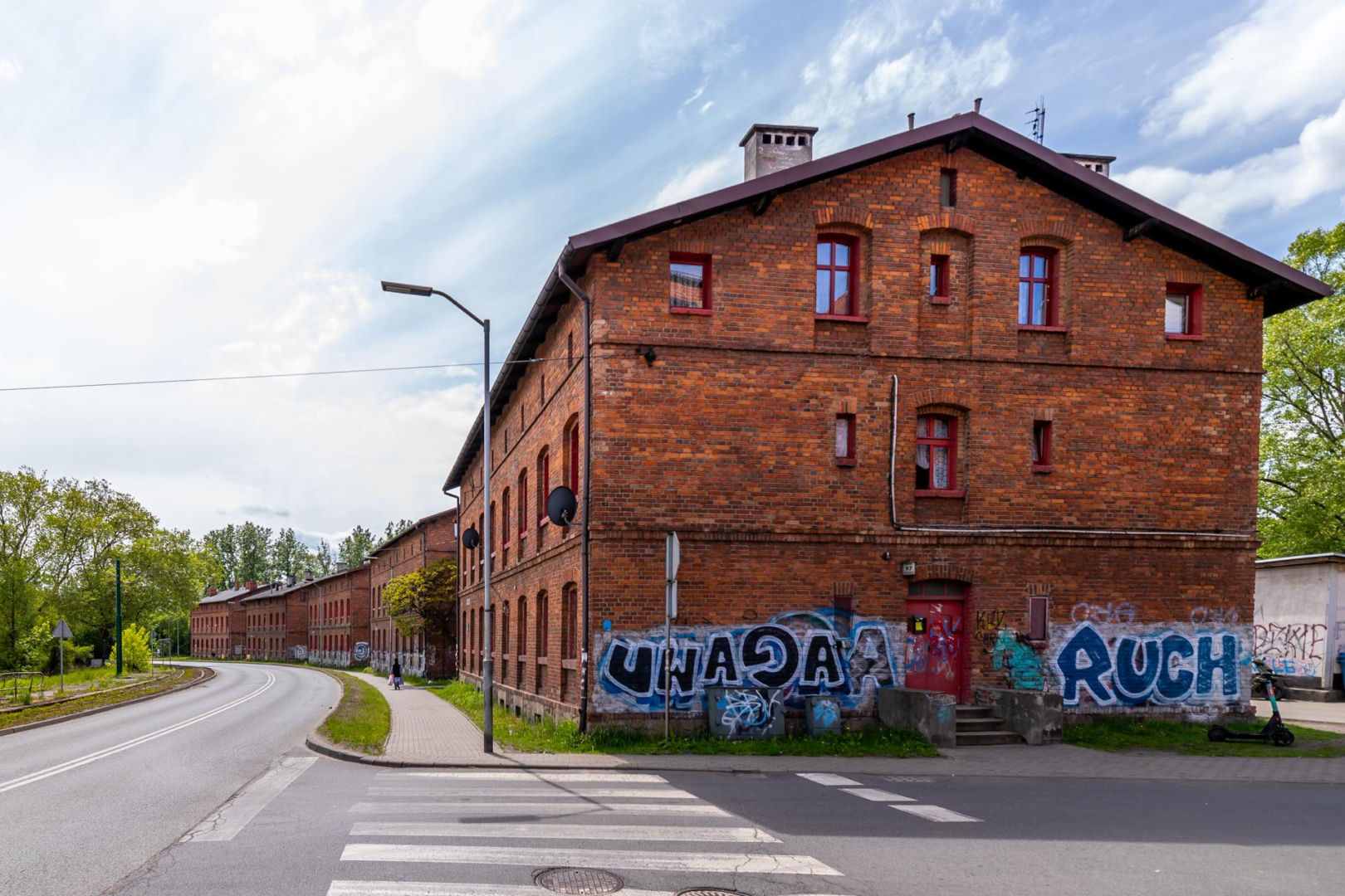 Kaufhaus w Rudzie Śląskiej - luksusowy przedwojenny dom towarowy i osiedle patronackie przy nim