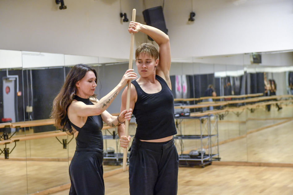 Trening do "Tańca z Gwiazdami" - Katarzyna Zillmann i Janja Lesar