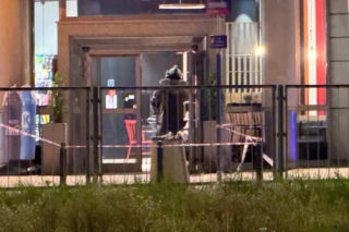 Akcja kontrterrorystów na stacji paliw w Warszawie. Ulice zostały zablokowane