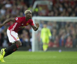 Piłkarze Manchesteru City i Manchesteru United