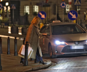 Anna Kalczyńska na zakupach