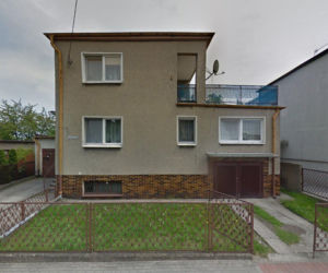Dom kostka, Swarzędz - Dom Szczotkowany