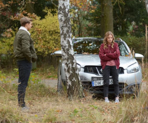 Pierwsza miłość, odcinek 3180, Jolka (Justyna Zielska), Tomek (Oskar Wojciechowski)