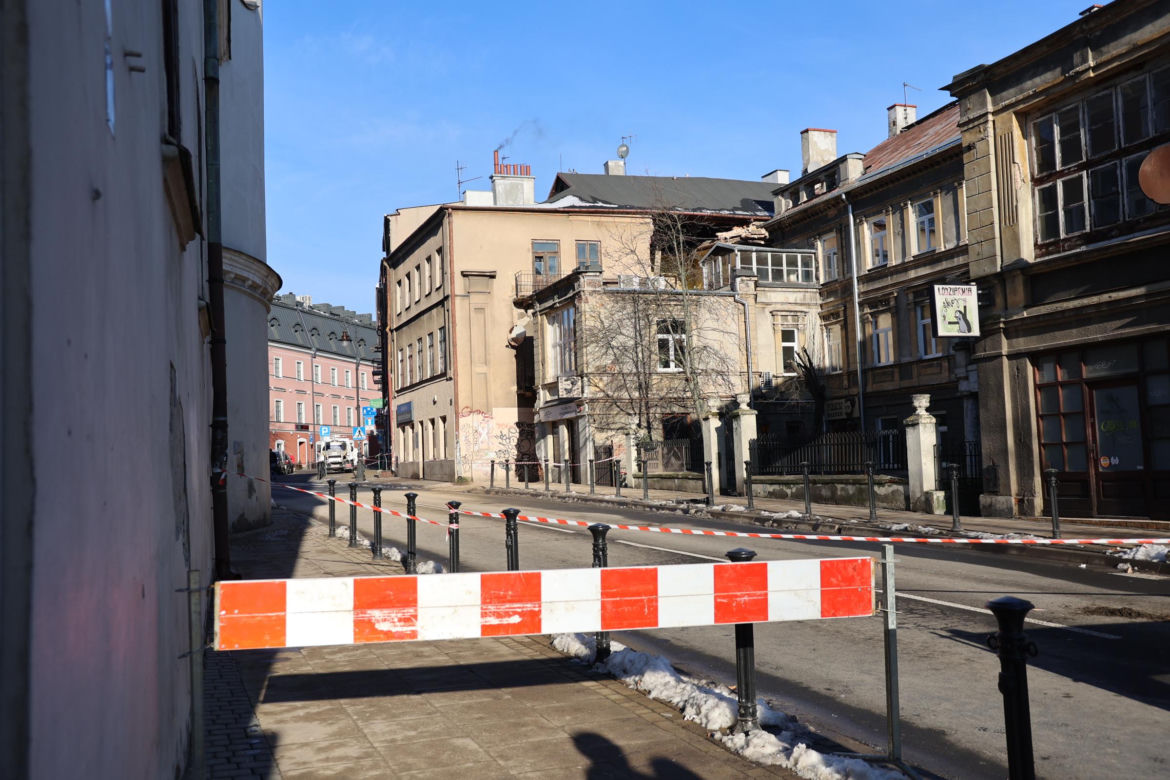 Zawaliła się część kamienicy w centrum Lublina