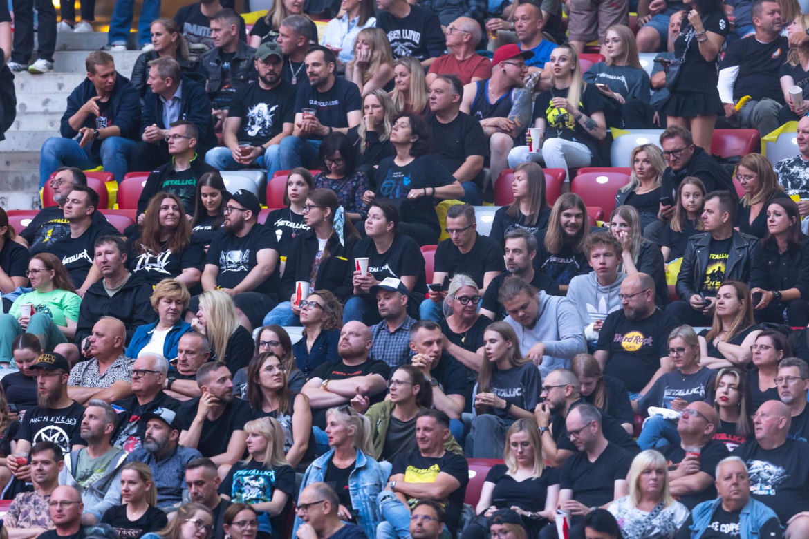 Koncert zespołu Metallica na PGE Narodowym w Warszawie
